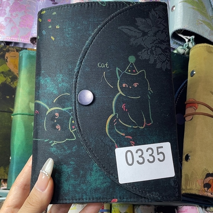 织绣香云纱A6 活页送纸0335