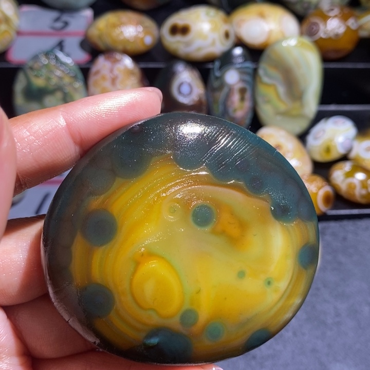 玛瑙/玉髓未镶嵌吊坠(不含链)121