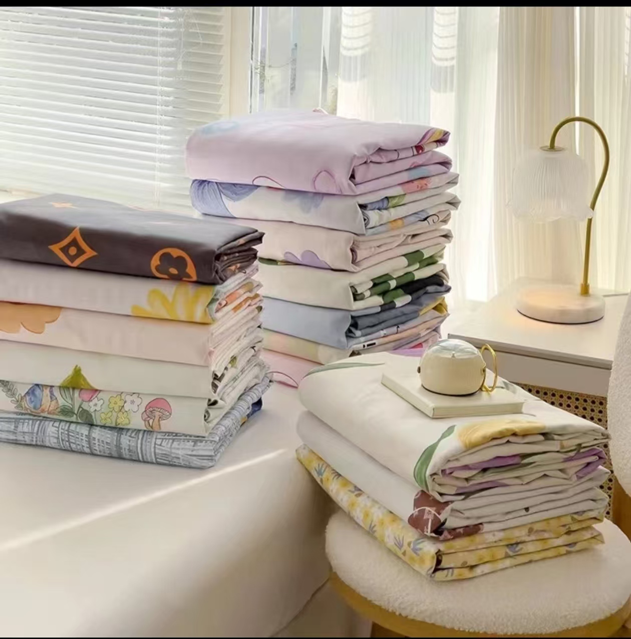 【泰谦】--2025新款加厚双人床单简约