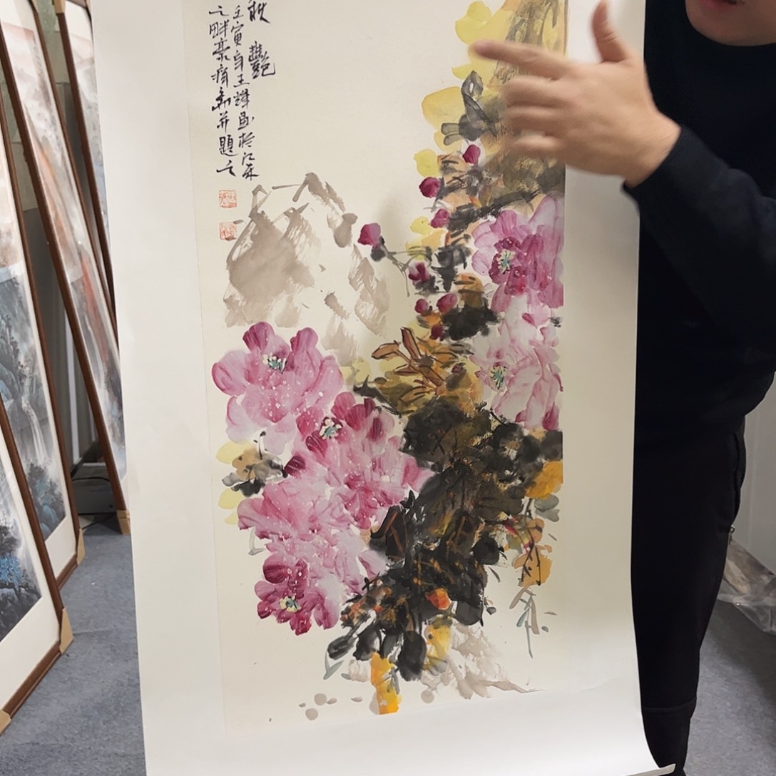 国画LT国画作品单幅任发