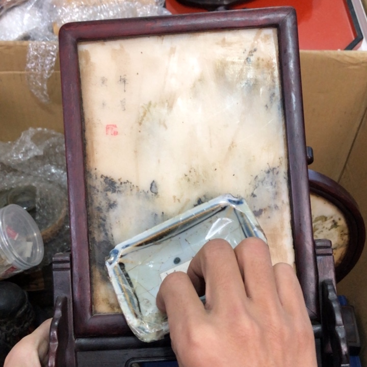 陶瓷孤品单件车里拍