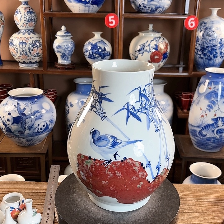 瓷片景德镇陶瓷手绘