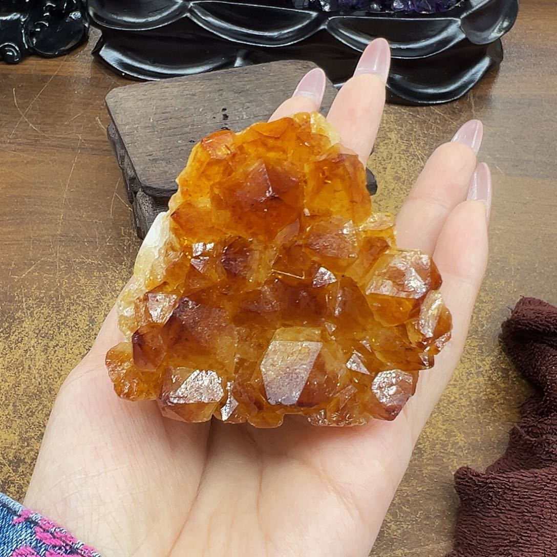 紫晶摆件未镶嵌天然水晶摆件未镶嵌