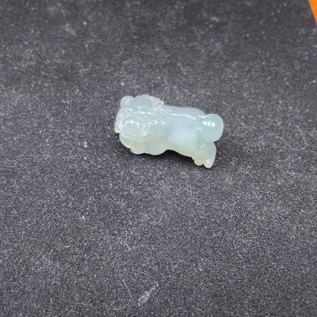 翡翠摆件未镶嵌璟事事如意