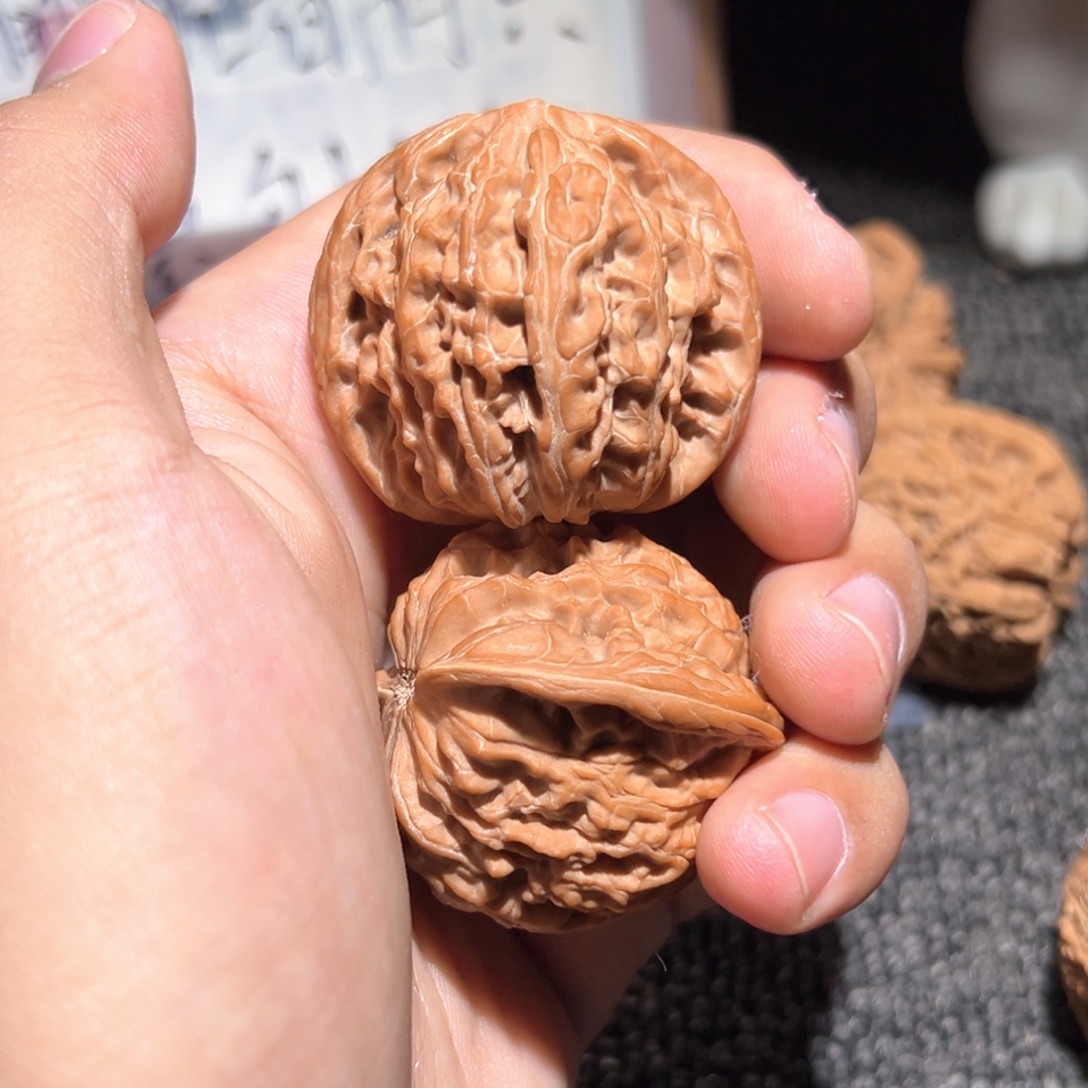 文玩核桃吊坠磨盘