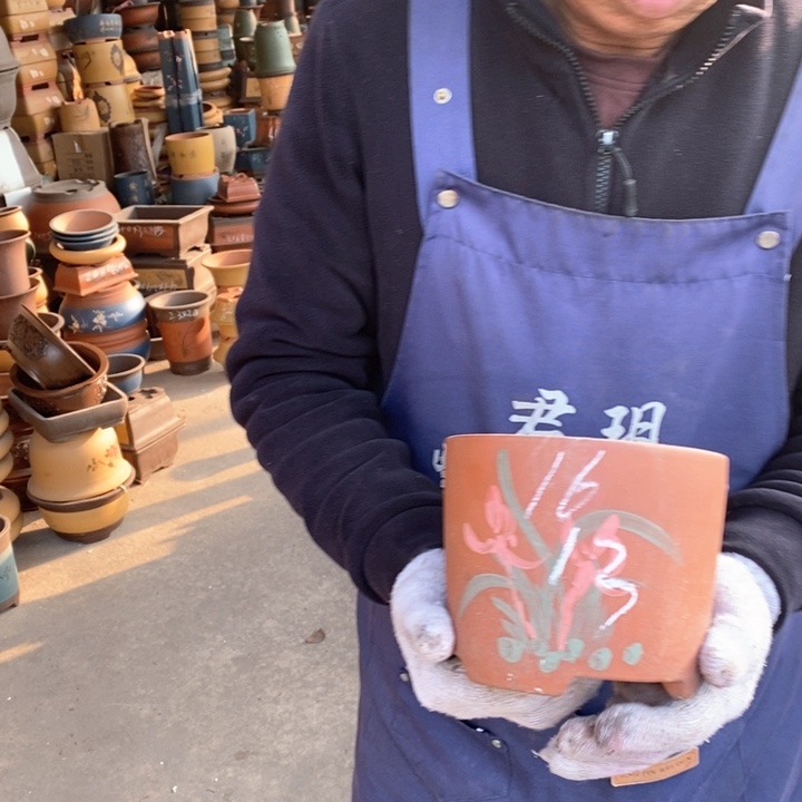 紫砂花盆紫砂花盆