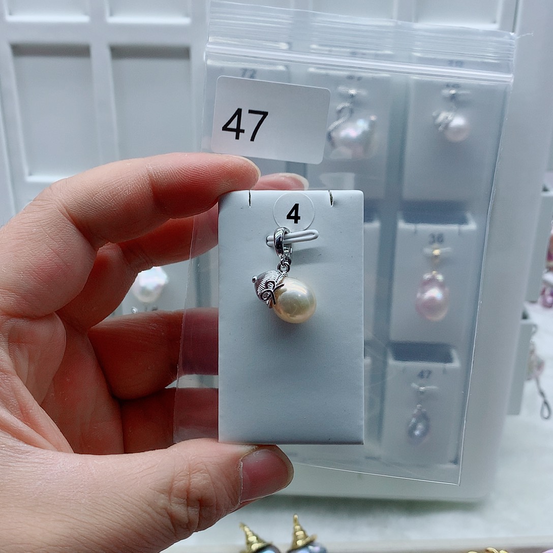 吊坠(不含链)合金淡水珍珠