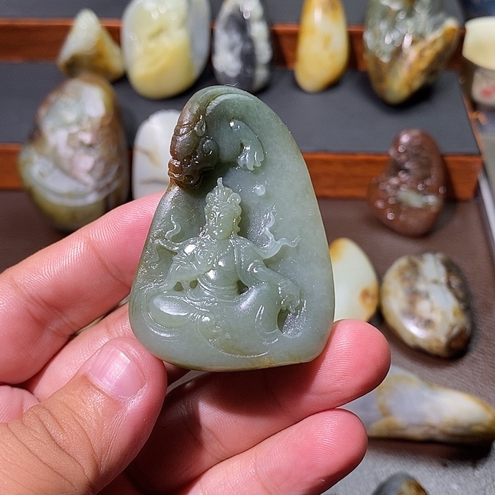 我***一颈饰未镶嵌和田玉定制