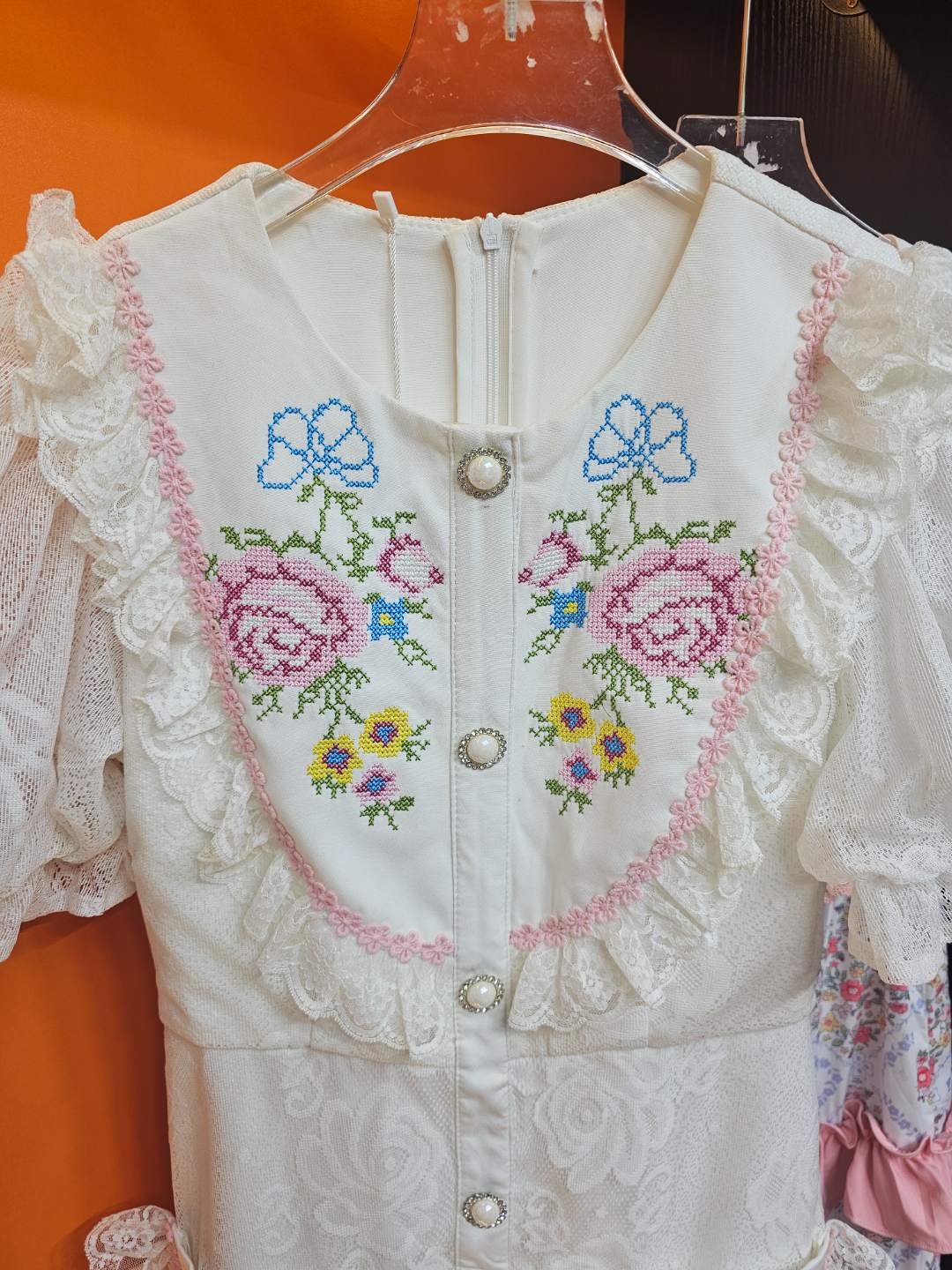 直播间叫号一人一个编号私自拍不发货，名媛气质连衣裙小香风