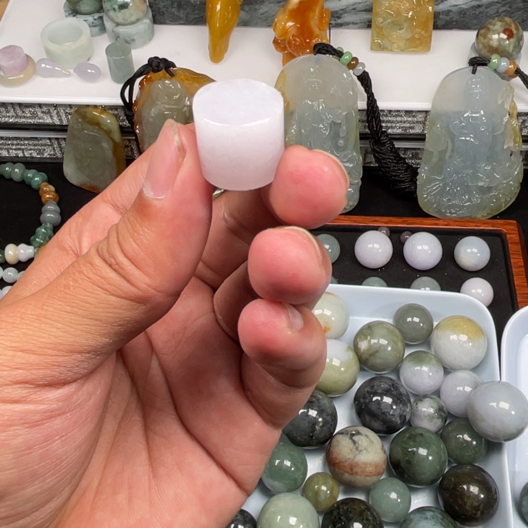 翡翠散珠16加桶珠