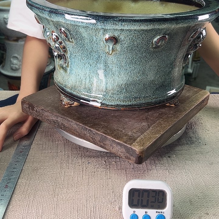 泳坤堂石湾盆陶瓷