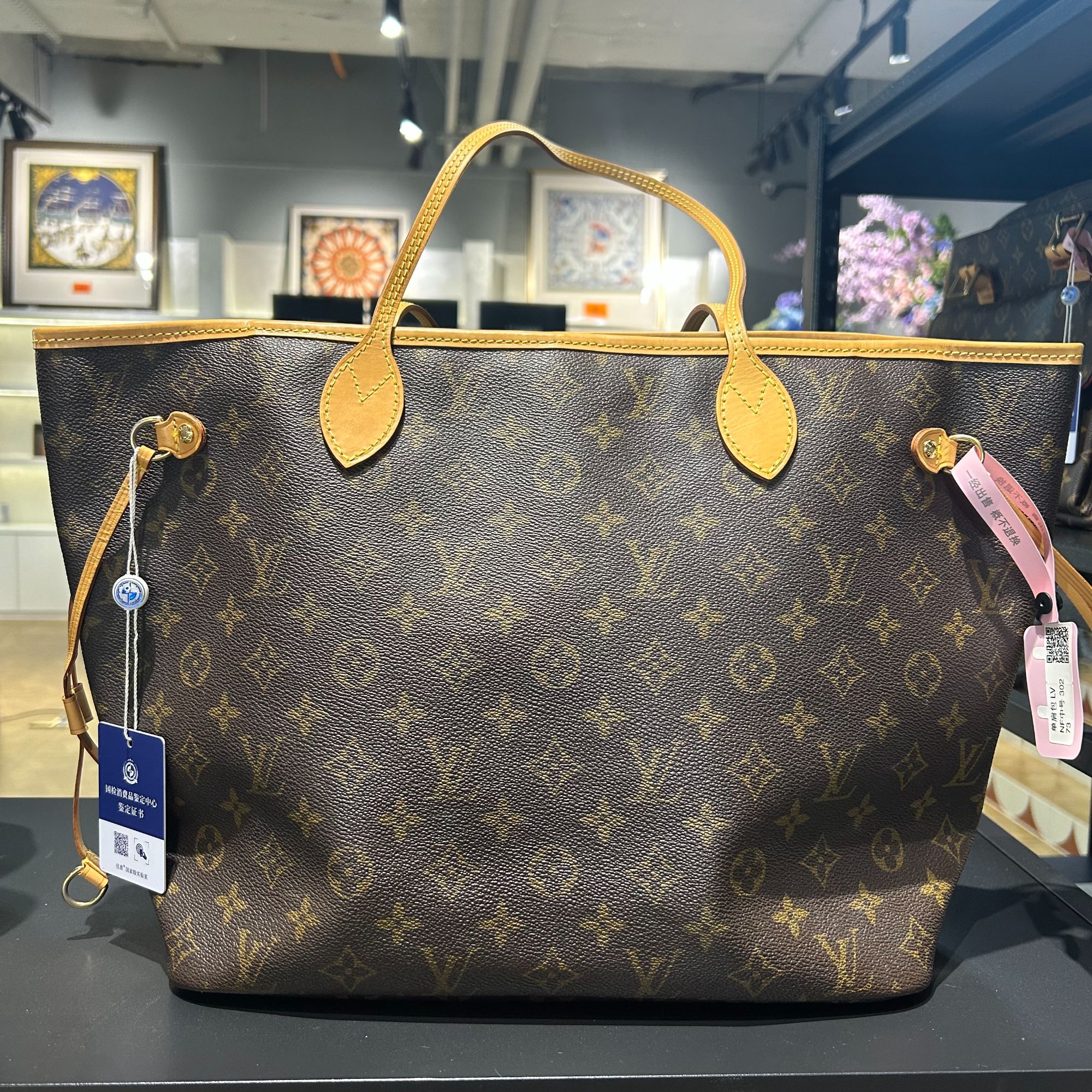 95新 LouisVuitton/路易威登 单肩托特包（植鞣革焕新）