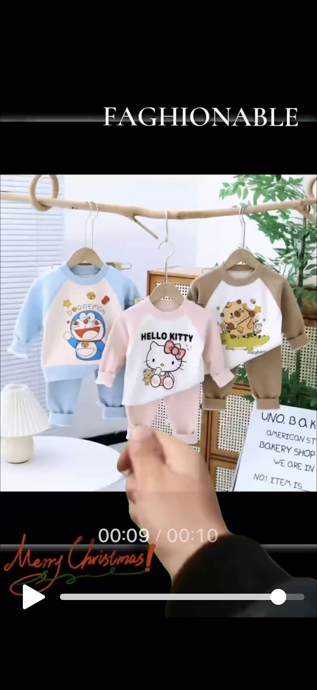 儿童秋衣秋裤保暖【羊R蚕S】加厚打底宝宝春秋款插肩内衣套装
