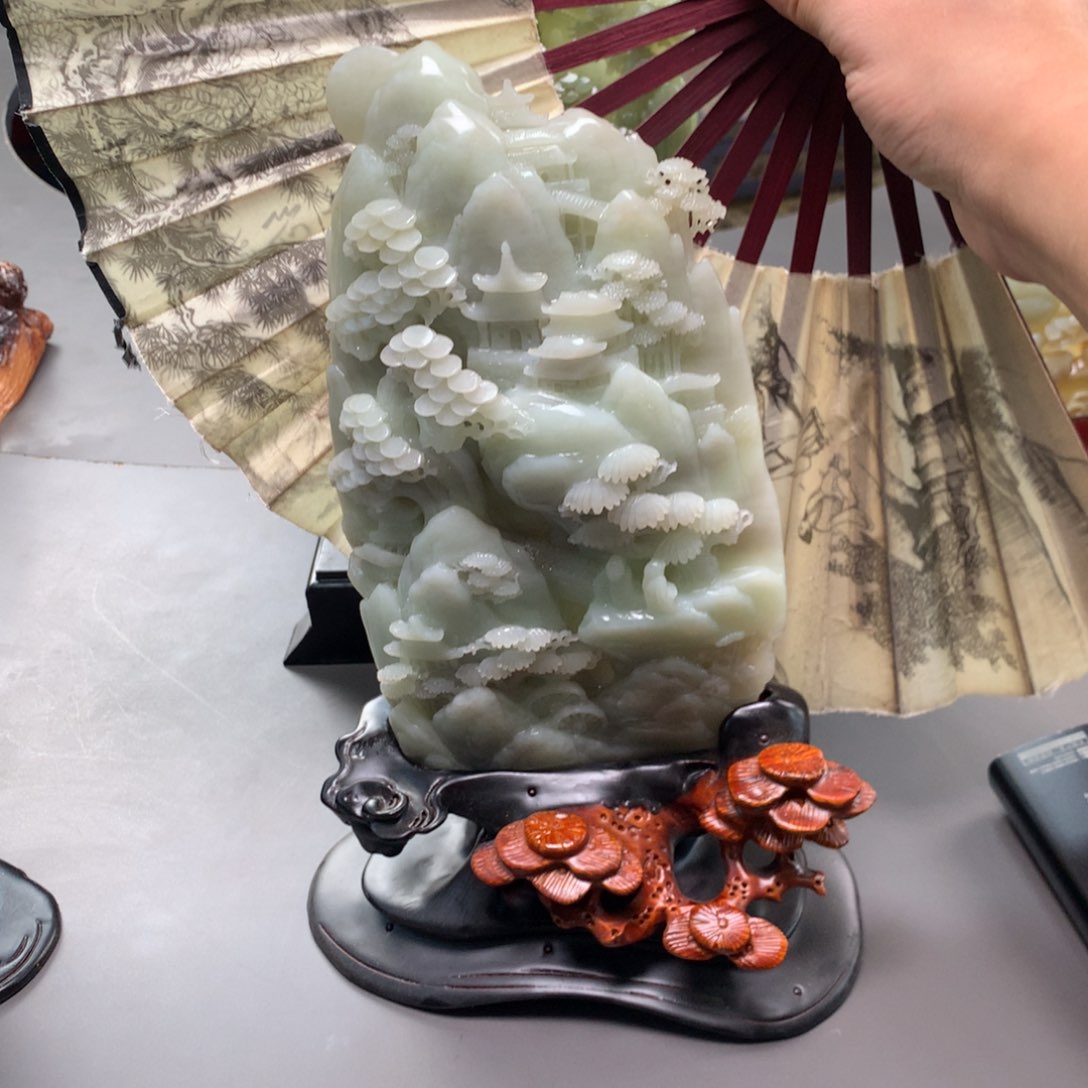 和田玉和田玉摆件未镶嵌未镶嵌