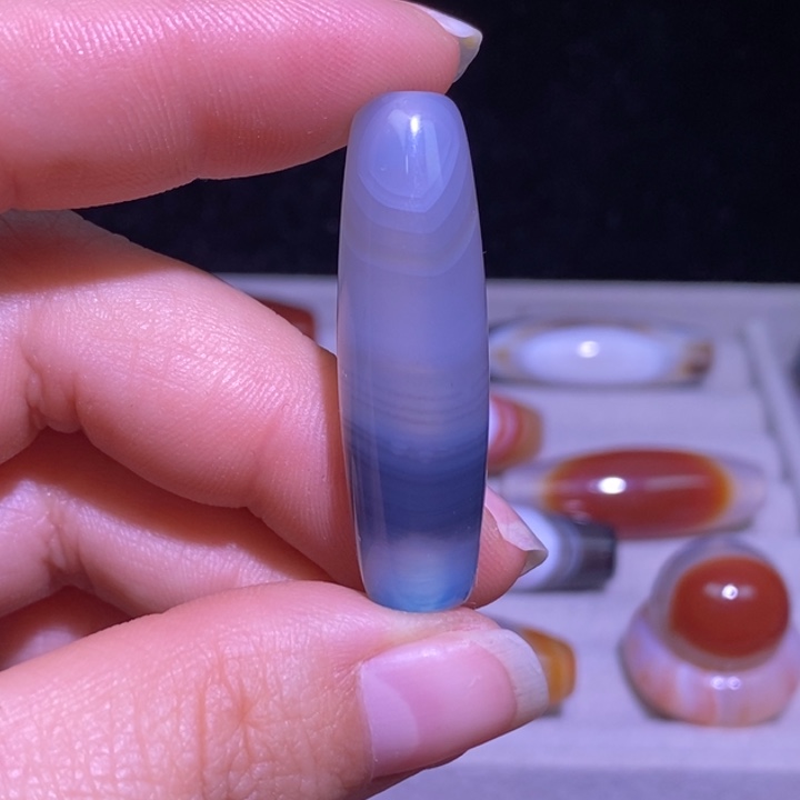 玛瑙/玉髓未镶嵌颈饰