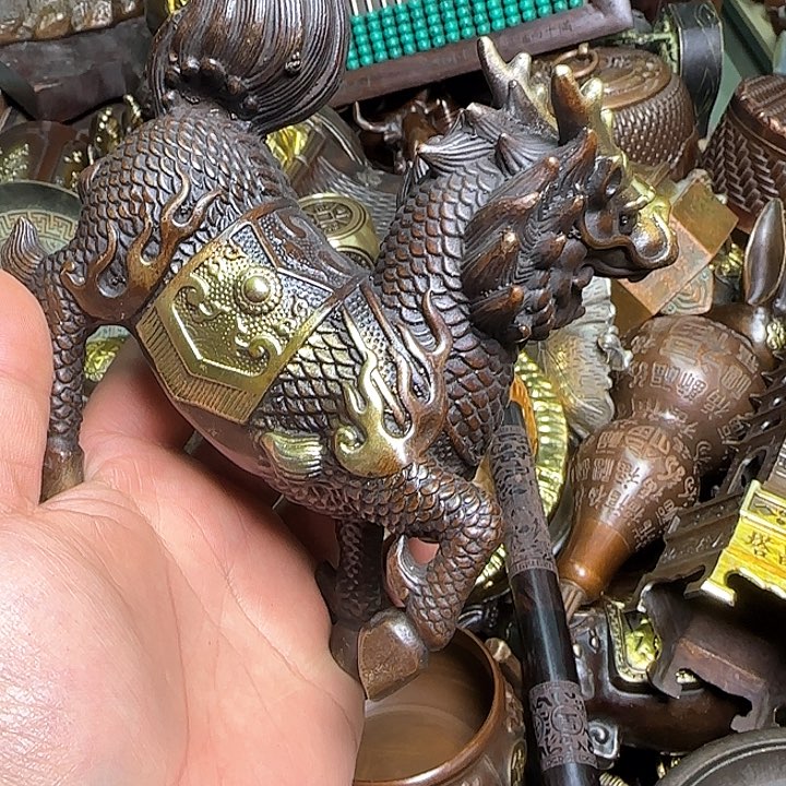 铜器办公室茶室摆件