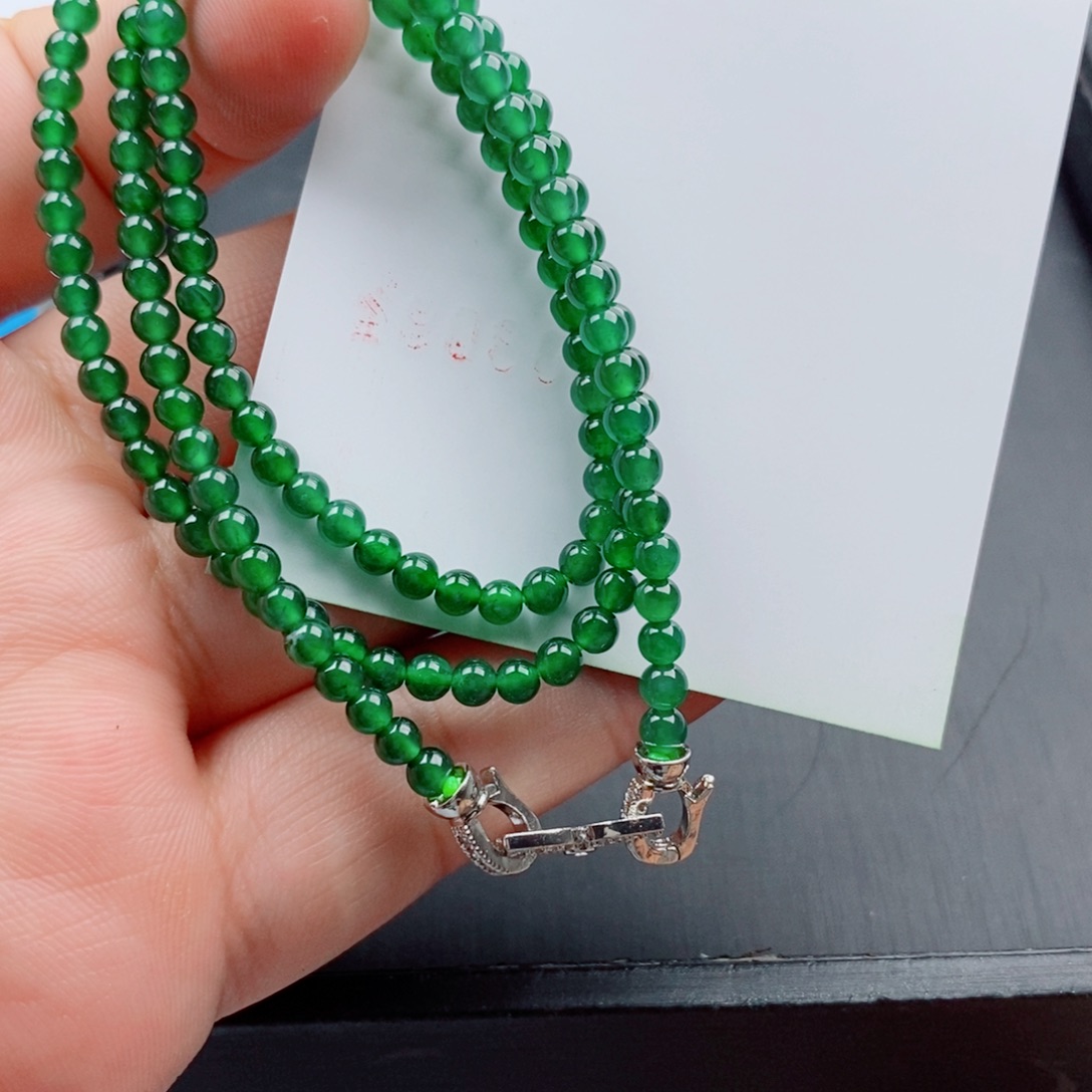 翡翠未镶嵌手链手串