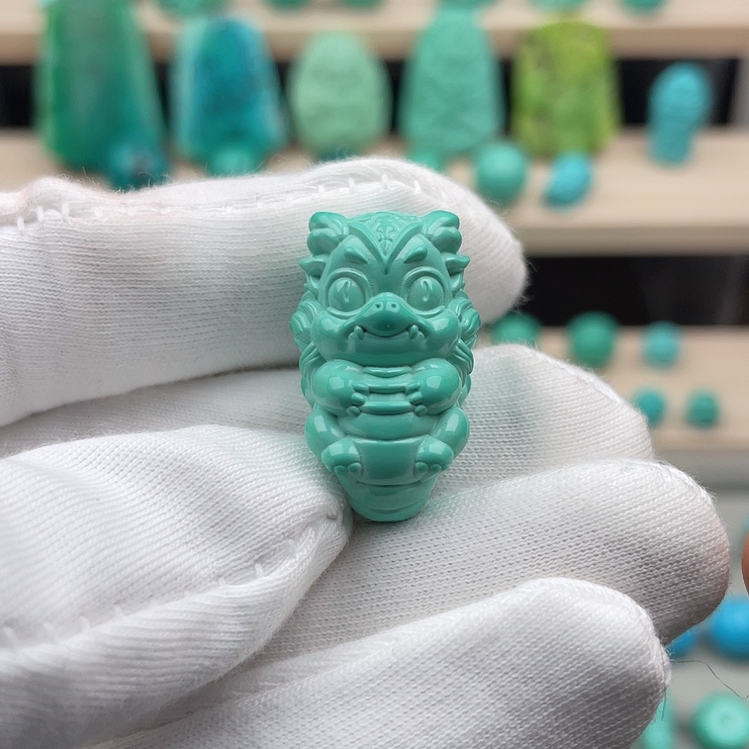 湖北秦古16*27mm小龙人吊坠