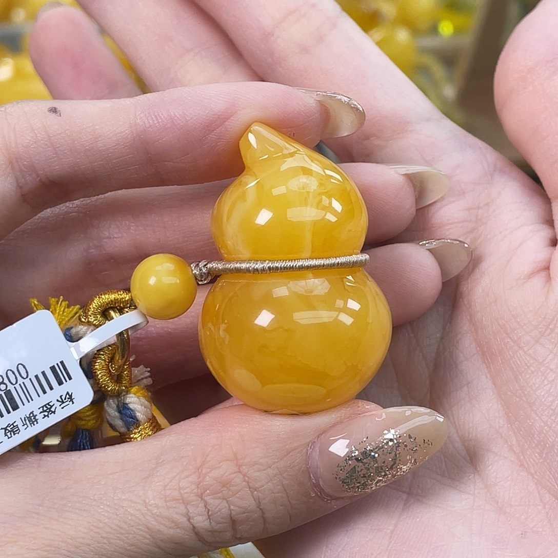 琥珀未镶嵌珠宝奇石琥珀蜜蜡J34