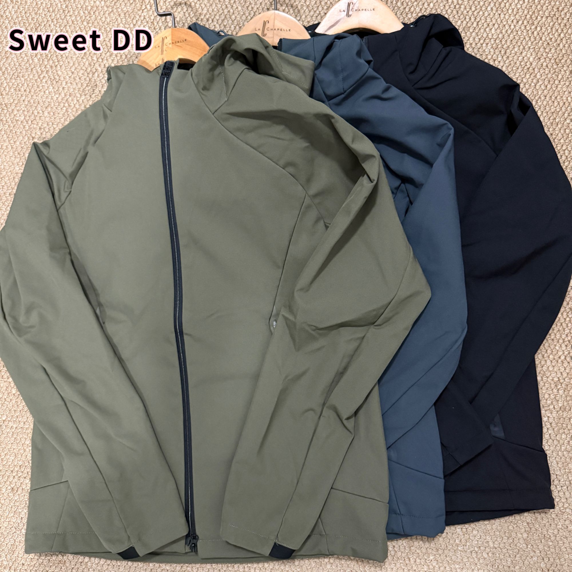 Sweet DD 迪三色加绒休闲外套