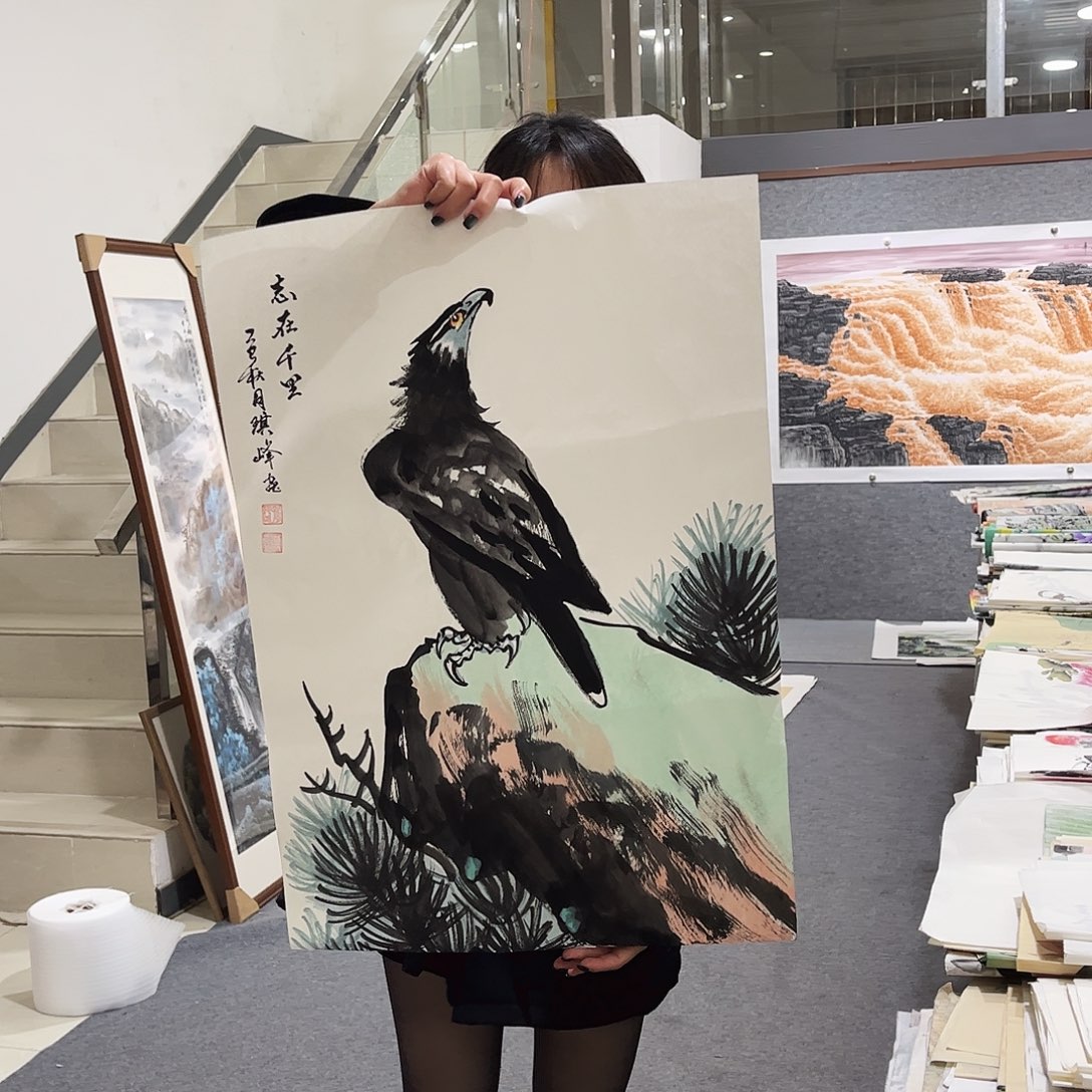 国画HD国画作品单幅任发