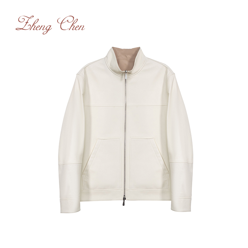 西班牙进口A级小羊皮双面穿飞行员夹克G-K10187-L