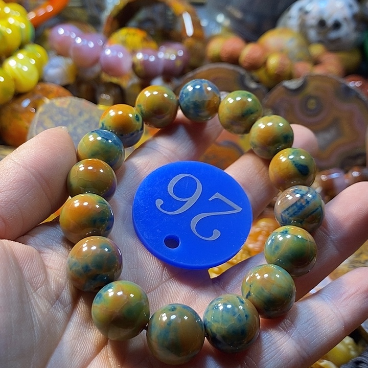 【***】玛瑙/玉髓未镶嵌手链