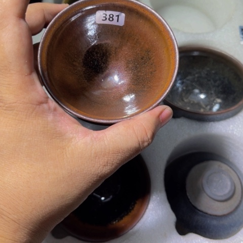 茶盏原矿原釉柴烧建盏