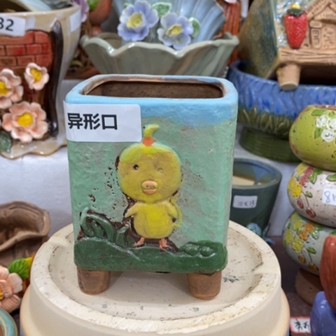 【闪购商品】红陶粗陶材质多肉花盆