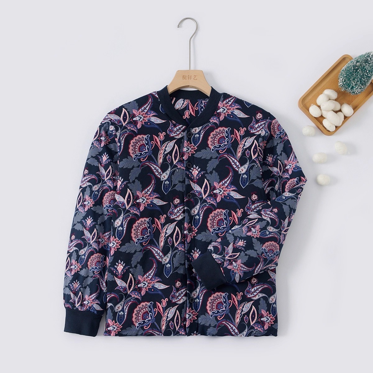100%桑蚕丝棉衣女冬内穿打底保暖棉服中老年妈妈宽松加厚内胆棉袄