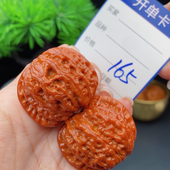 文玩核桃把件用****038血麒麟165