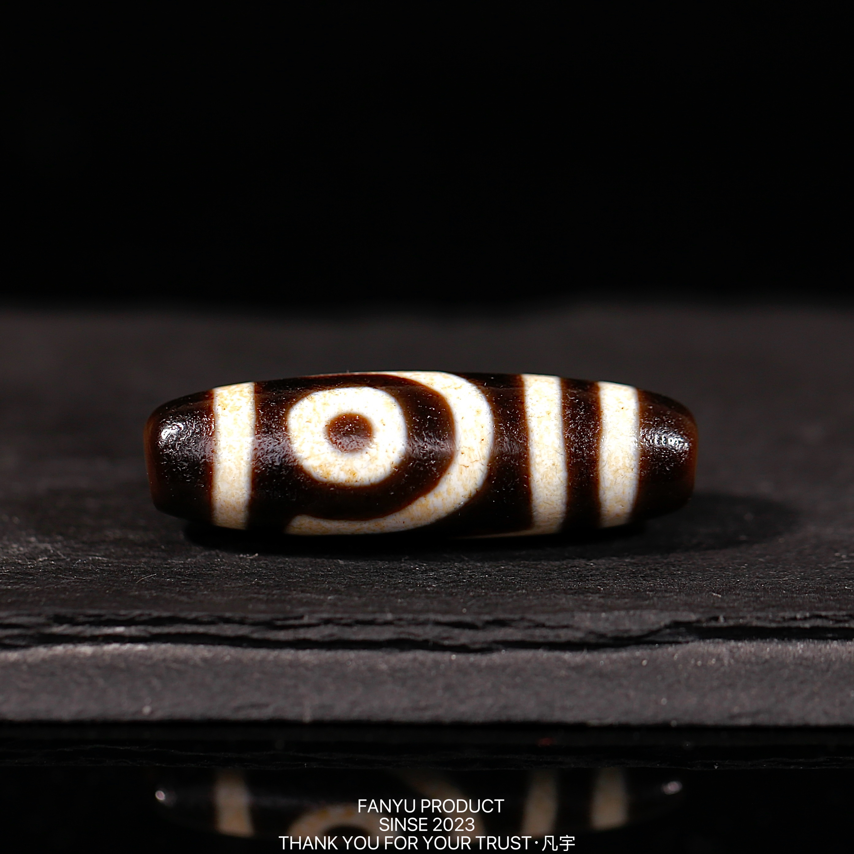 凡宇出品·台珠鹏程超顶手工如意二眼玛瑙锁骨链男女同款时尚轻奢