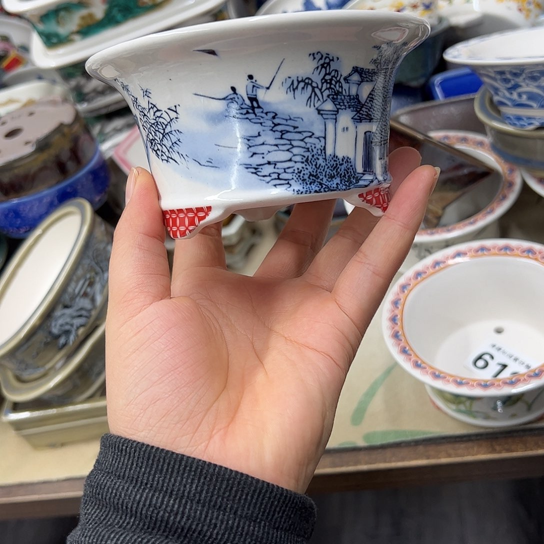 花盆紫砂613号瑕疵13/6.5cm