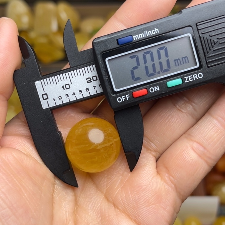 蜜蜡未镶嵌珠宝奇石天然蜜蜡散珠微瑕一粒204