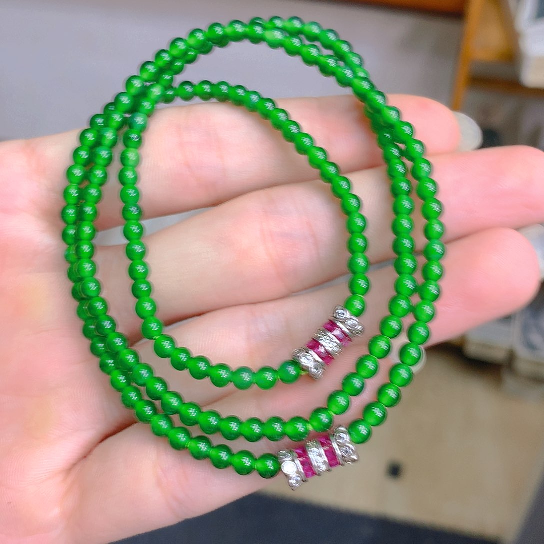 未镶嵌手链翡翠天然