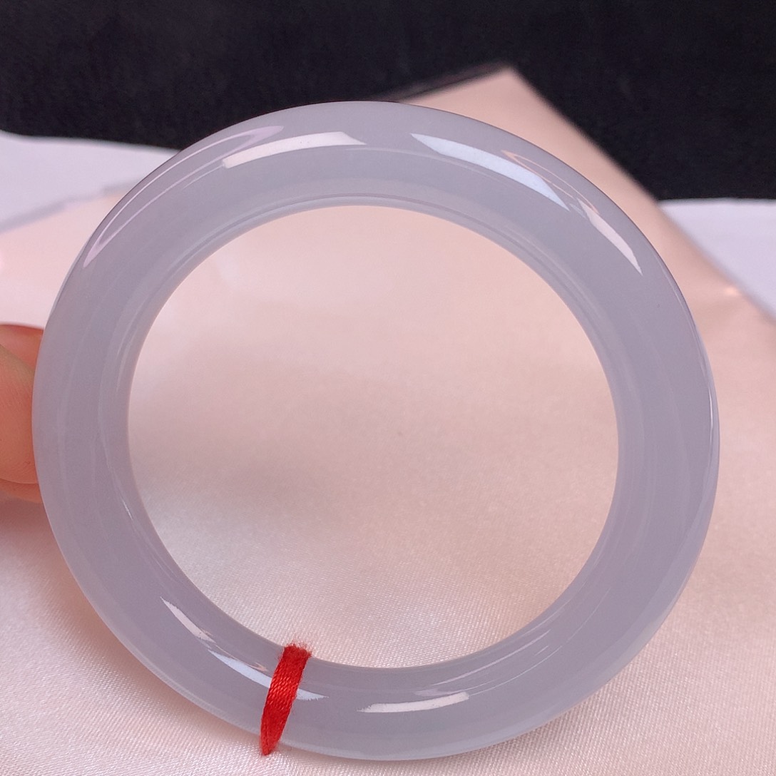 【闪购商品】翡翠手镯未镶嵌茹53+圆条手镯