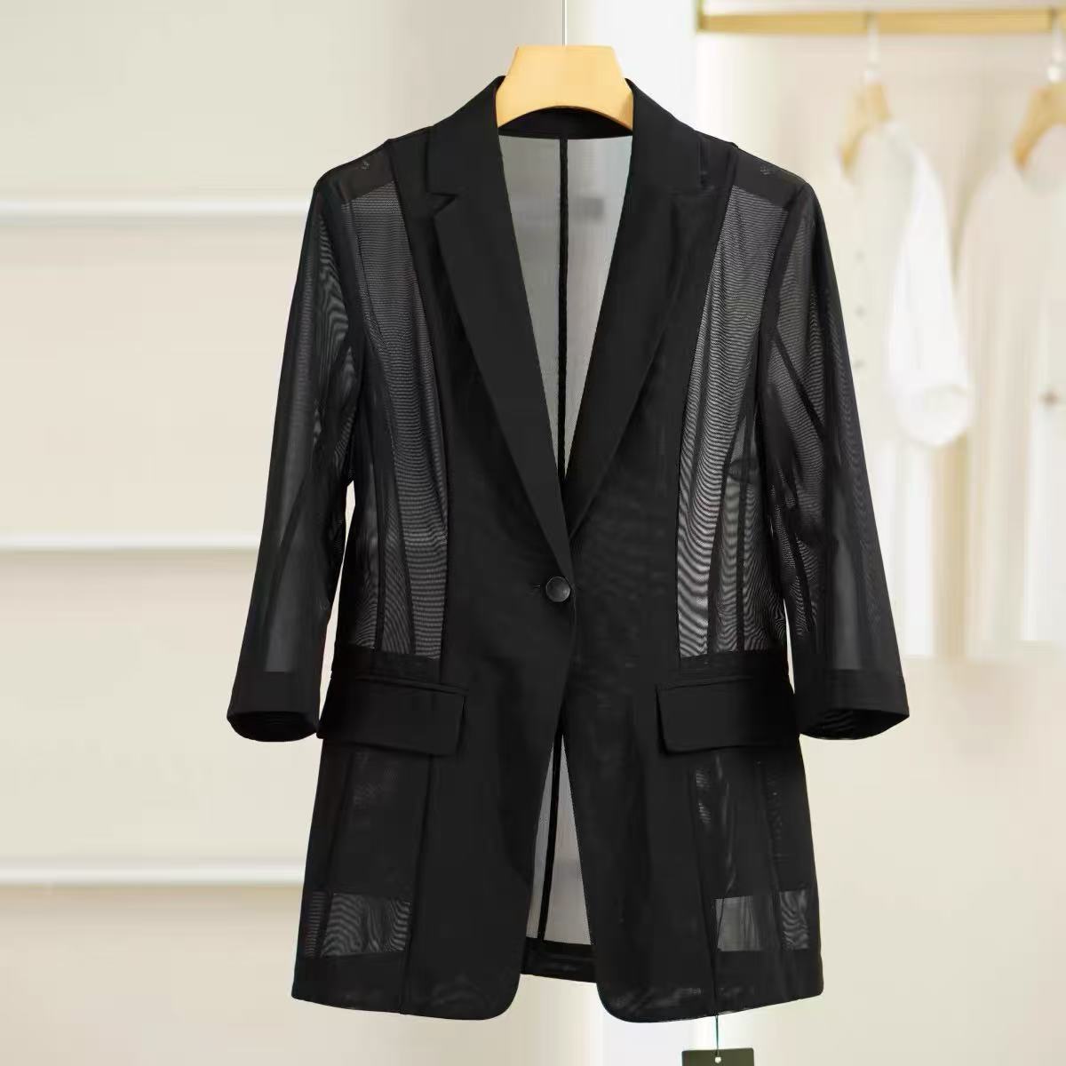 【杭州•NiAo】NN1223-时尚女装设计感外套法式气质显瘦洋气百搭