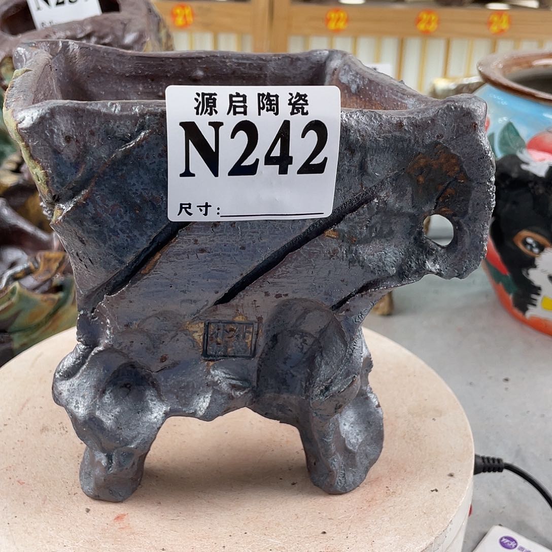 紫砂花盆景德镇多肉花盆242