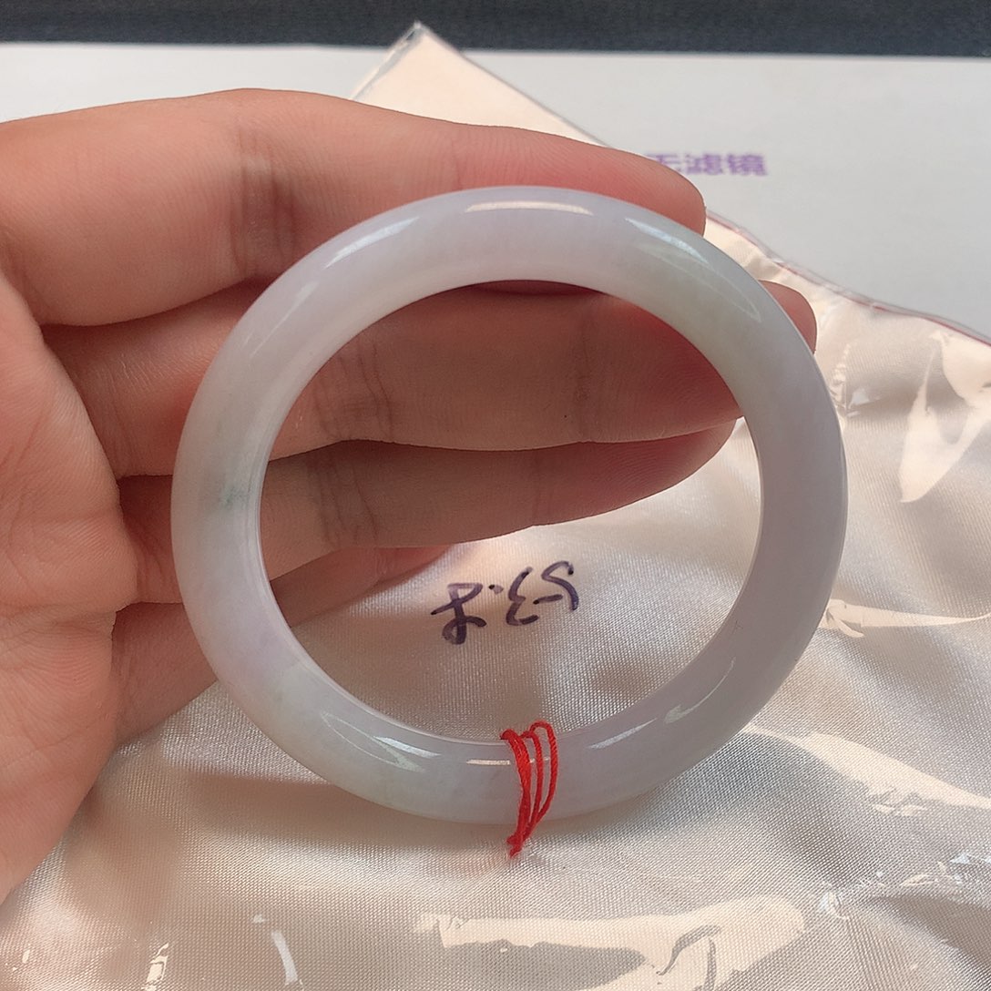 翡翠手镯（圆镯）未镶嵌326号