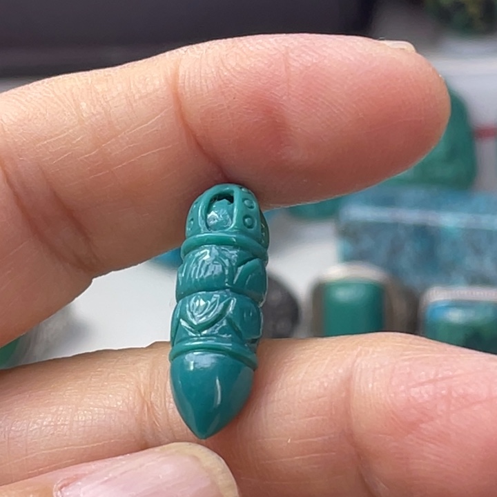 绿松石未镶嵌配饰
