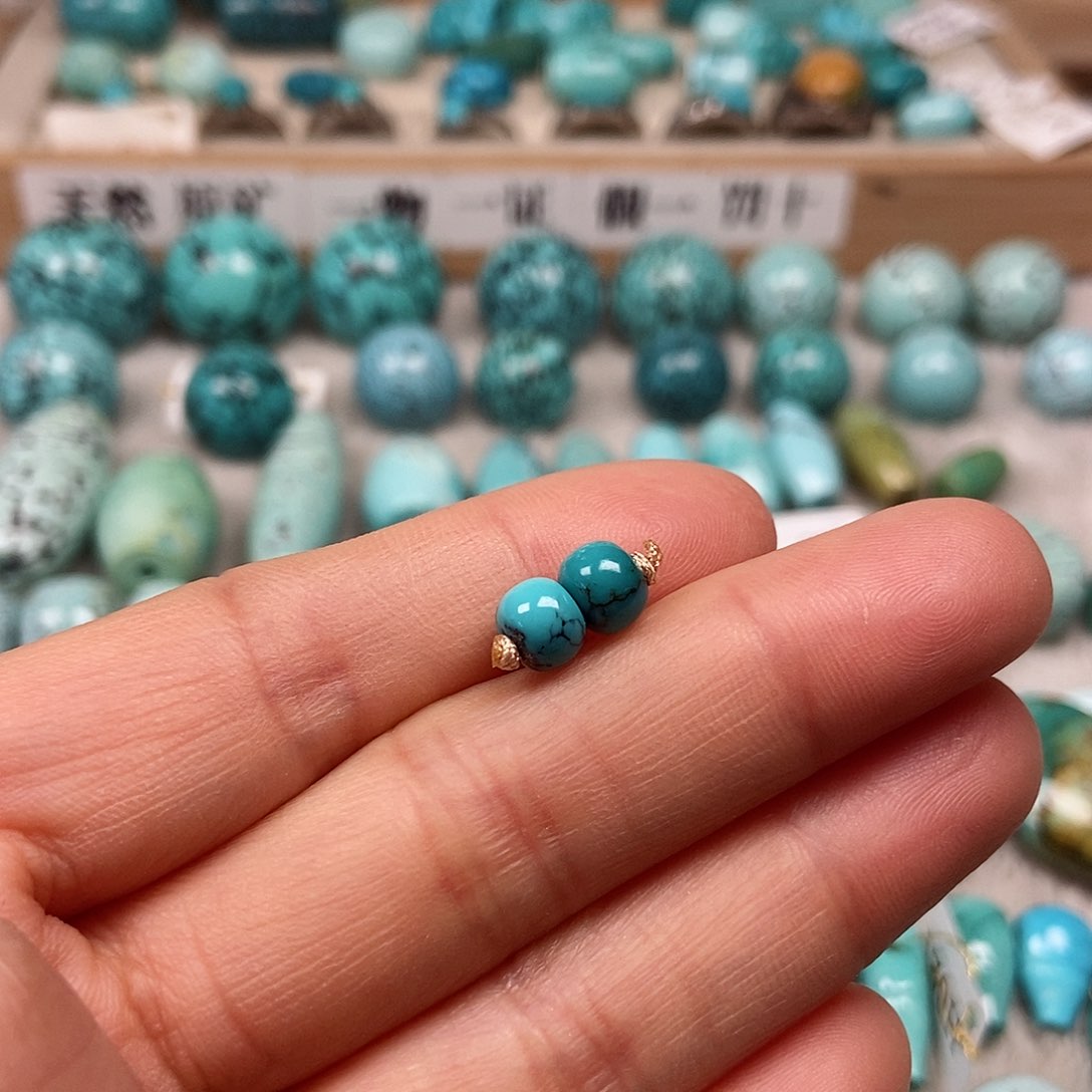 未镶嵌绿松石珠宝半成品@*李