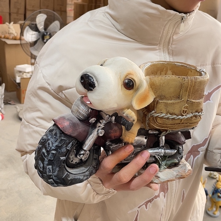 树脂样品样品样品摩托车狗