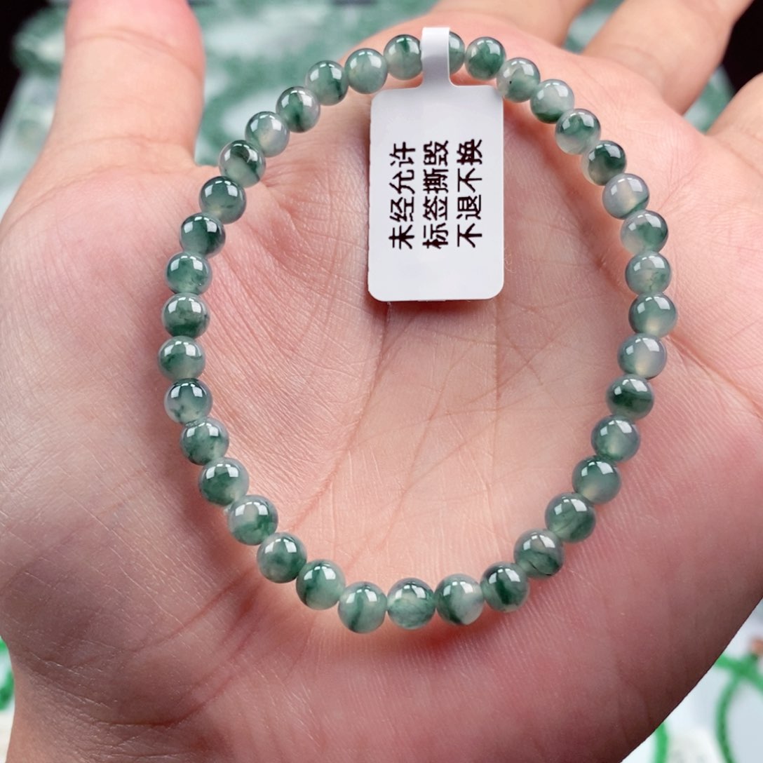 未镶嵌手链翡翠卡5
