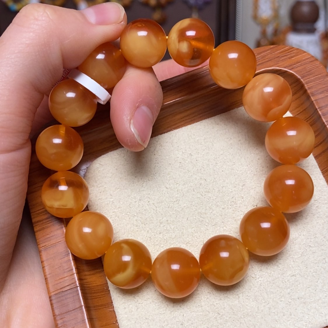 【闪购商品】手链蜜蜡未镶嵌手串