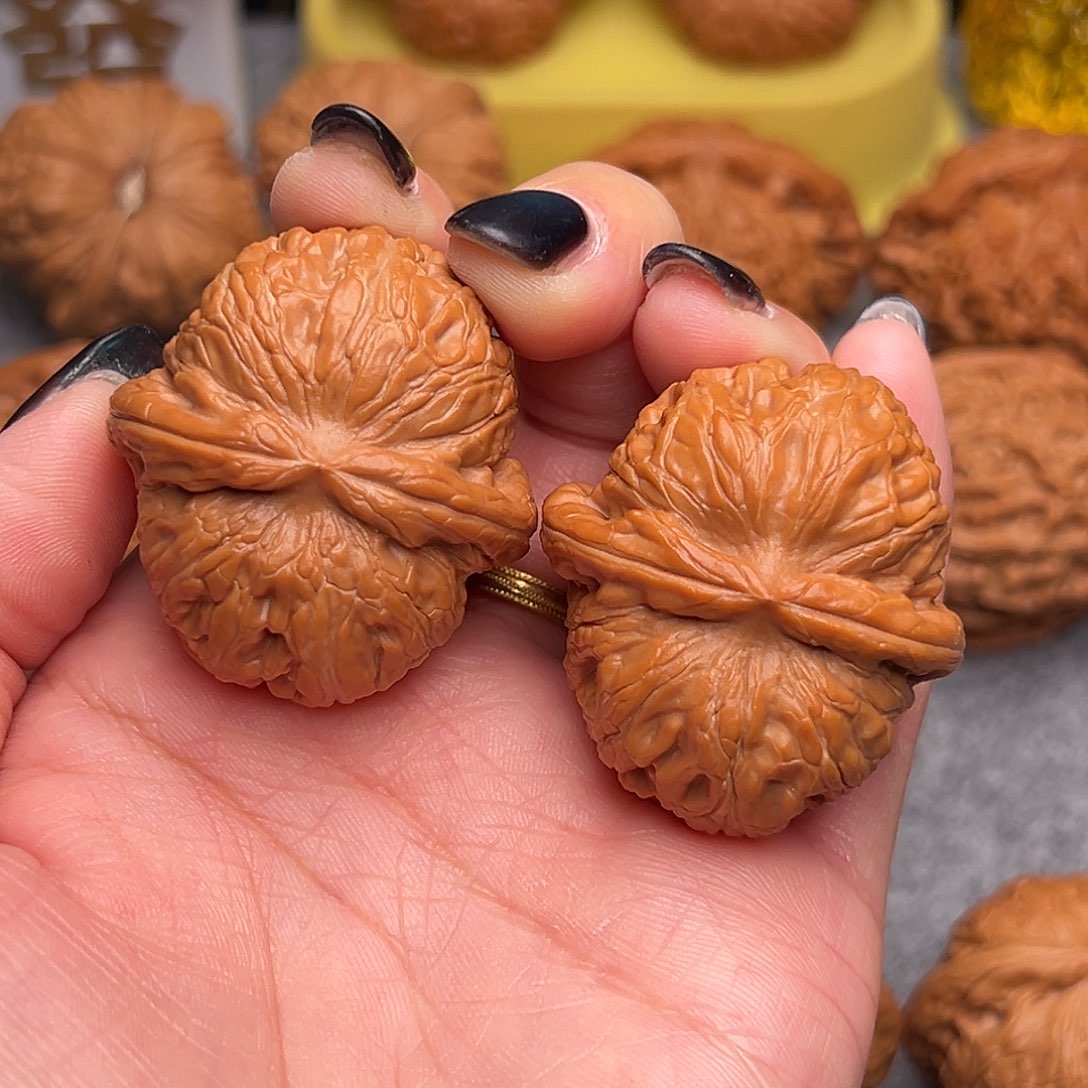 把件文玩核桃毕业精品精配元宝40全品