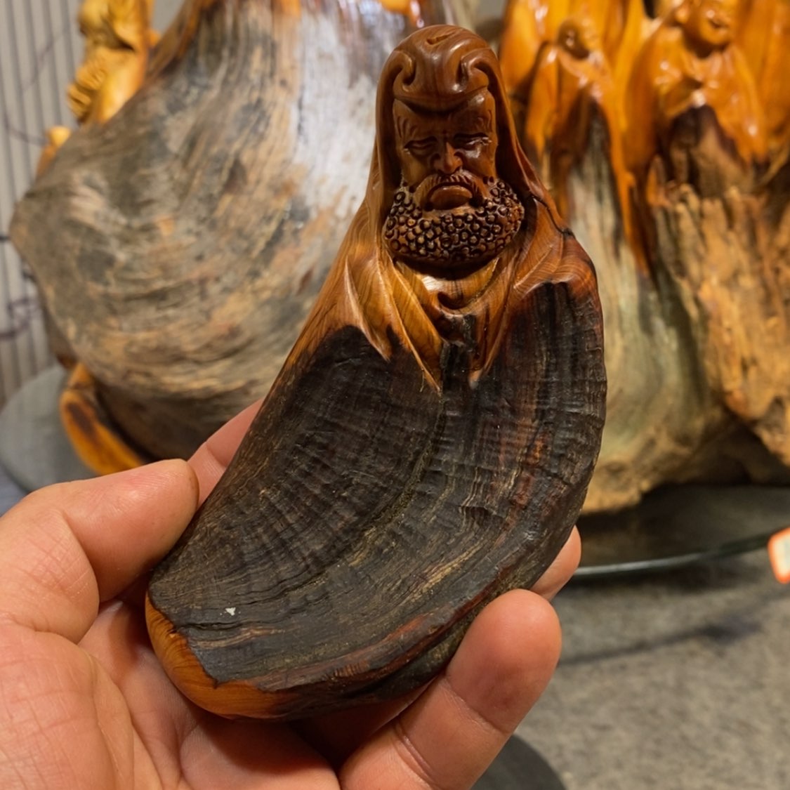 【闪购商品】柏木（崖柏）根雕木雕工艺品摆件家居厂家直销手把件