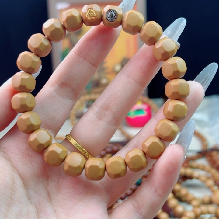 猴头核桃吊坠星图六方58.8，金银标，9加