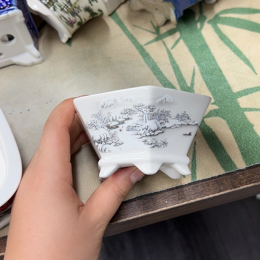 紫砂花盆795号瑕疵11/5cn