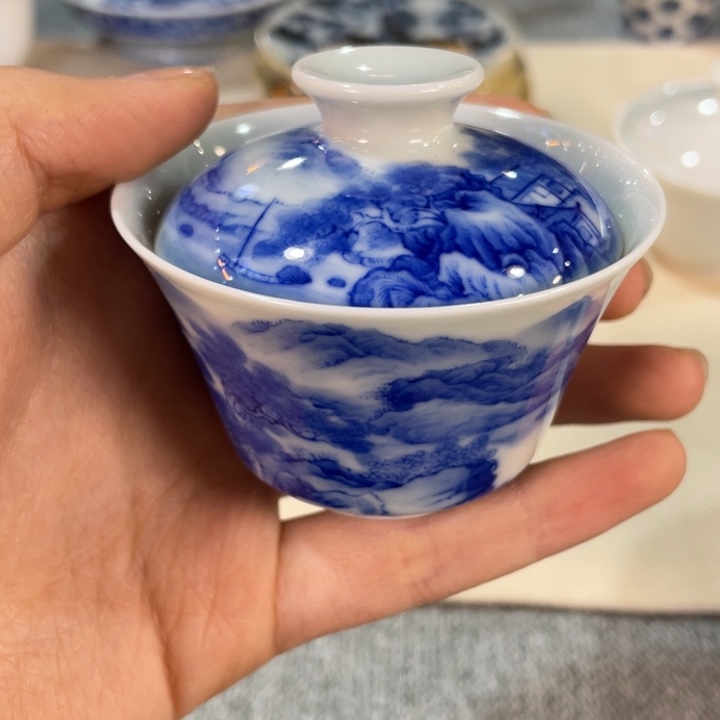 杯心**念天三柴窑 古法烧制