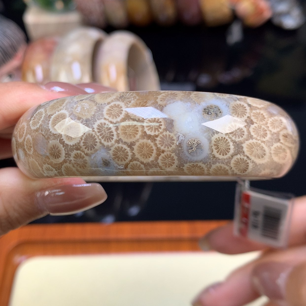 【闪购商品】颈饰未镶嵌硅化珊瑚（珊瑚玉）31号上新58.7